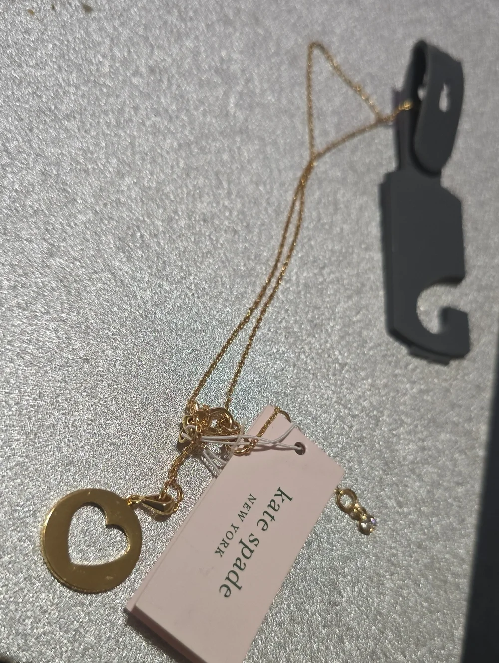 Kate Spade New York Heart Symbol Pendant Necklace NWT